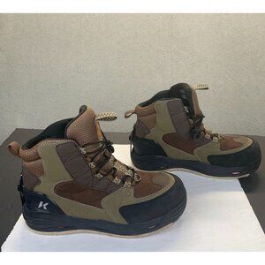 Korkers Redside Wading Boots Mens Size 12 Fishing Felt Sole Shoes,Outdoor,Comfor
